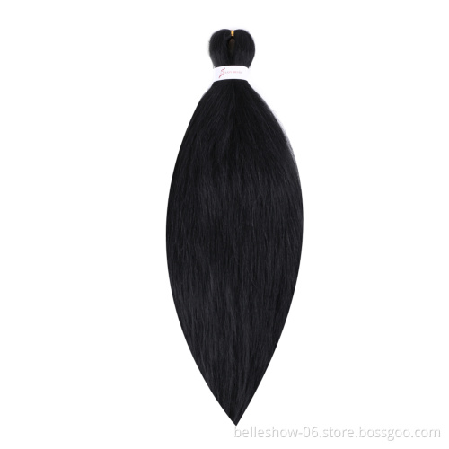 wholesale 20-26 inch  e-pression braiding hair jumbo box braids pre stretched braiding hair pre stretched hair